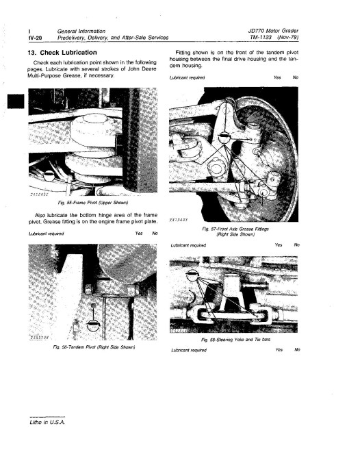 John Deere JD770 Motor Graders Technical Manual (TM1123) John Deere JD770 Motor Graders Technical Manual (TM1123)