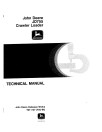 John Deere 755 and JD755 Crawler Loaders Technical Manual (TM1137)