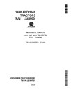 John Deere 2440 and 2640 (SN: -340999) Tractors Technical Manual (TM1142)