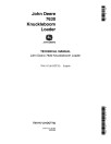 John Deere 7630 Knuckleboom Loaders Technical Manual (TM1147)