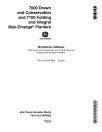 John Deere Max-Emerge 7000 and 7100 Planters Technical Manual (TM1154)