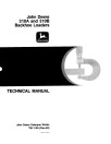 John Deere 310A and 310B Backhoe Loaders Technical Manual (TM1158)
