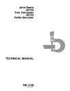 John Deere JD743 Wheeled Feller Bunchers and JD743 Harvesters Technical Manual (TM1159)