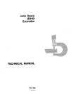 John Deere JD890 Crawler Excavators Technical Manual (TM1163)