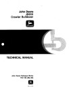 John Deere 850 and JD850 Crawler Dozers Technical Manual (TM1164)