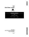 John Deere 125 Skid Steer Loaders Technical Manual (TM1167)