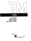 John Deere 670A and 672A Motor Graders Operation and Test Manual (TM1188op)
