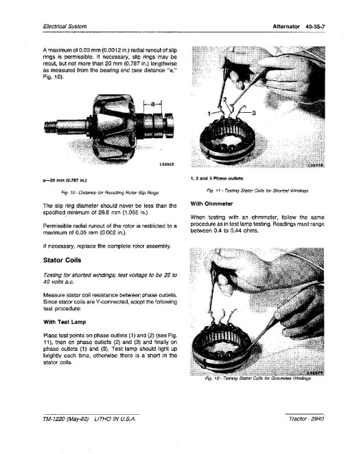 John Deere 2940 Tractors Technical Manual (tm1220) John Deere 2940 Tractors Technical Manual (tm1220)