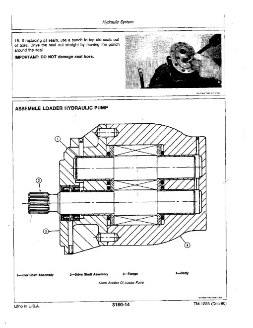 John Deere 544C Wheel Loaders Technical Manual (TM1228) John Deere 544C Wheel Loaders Technical Manual (TM1228)