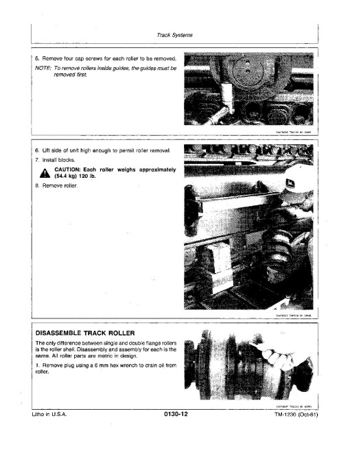 John Deere 990 Crawler Excavators Technical Manual (TM1230) John Deere 990 Crawler Excavators Technical Manual (TM1230)