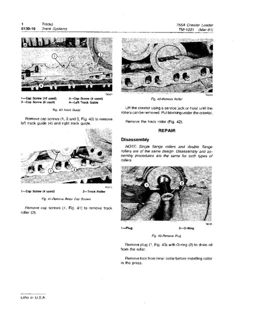John Deere 755A Crawler Loaders Technical Manual (TM1231)
