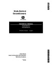 John Deere 1032, 526, 726, 732, 826 and 832 Walk-Behind Snowblowers Technical Manual (TM1234)