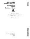 John Deere 2600, 2700, 2800, 3600 and 3700 Moldboard Plows Technical Manual (TM1240)
