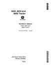 John Deere 8450, 8650 and 8850 4WD Articulated Tractors Operation and Test Manual (tm1256)