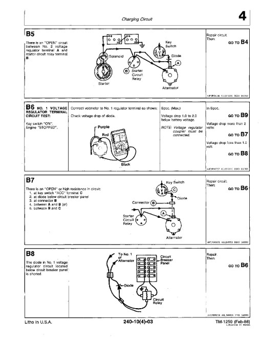 John Deere 4050, 4250, 4450, 4650 and 4850 Tractors Operation and Test Manual (tm1259) John Deere 4050, 4250, 4450, 4650 and 4850 Tractors Operation and Test Manual (tm1259)