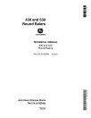 John Deere 430 and 530 Round Balers Technical Manual (TM1276)
