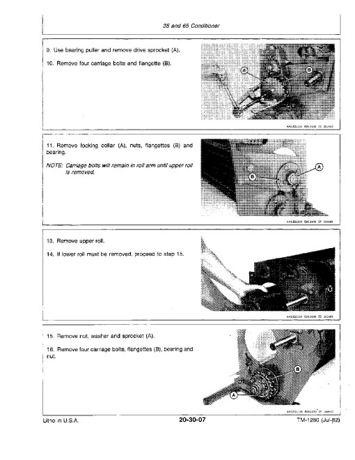 John Deere 135 Draper Platforms Technical Manual (TM1280) John Deere 135 Draper Platforms Technical Manual (TM1280)