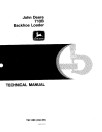 John Deere 710B Backhoe Loaders Technical Manual (TM1286)