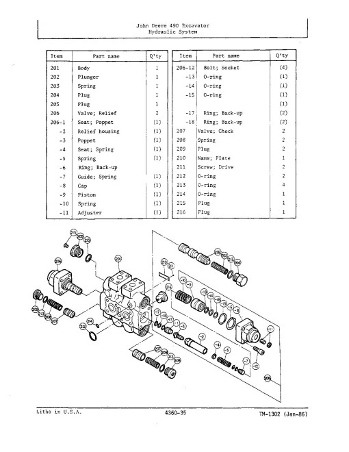 John Deere 490 Crawler Excavators Operation and Test Manual (TM1302) John Deere 490 Crawler Excavators Operation and Test Manual (TM1302)