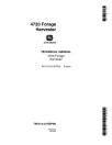 John Deere 4720 Forage Harvesters Technical Manual (TM1312)
