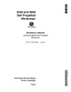 John Deere 3430 and 3830 Self-Propelled Windrowers Technical Manual (TM1314)