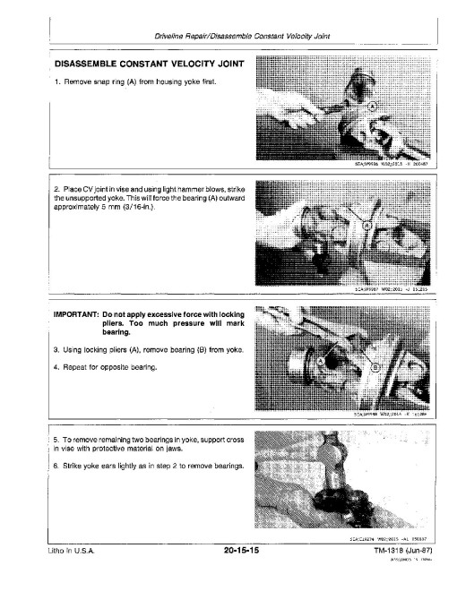John Deere Hydra-Push 450, 455 and 780 Manure Spreaders Technical Manual (TM1318) John Deere Hydra-Push 450, 455 and 780 Manure Spreaders Technical Manual (TM1318)