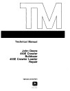 John Deere 450E Crawler Dozers and 455E Crawler Loaders Repair Manual (TM1330RE)