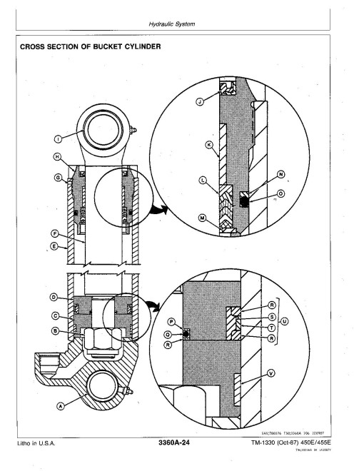 John Deere 450E Crawler Dozers and 455E Crawler Loaders Repair Manual (TM1330RE) John Deere 450E Crawler Dozers and 455E Crawler Loaders Repair Manual (TM1330RE)