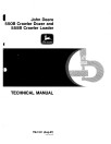 John Deere 550B Crawler Dozers and 555B Crawler Loaders Technical Manual (TM1331)
