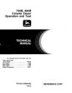 John Deere 750B and 850B Crawler Dozers Operation and Test Manual (TM1332)