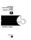 John Deere 444D, 544D and 644D Wheel Loaders Operation and Test Manual (TM1341OP)
