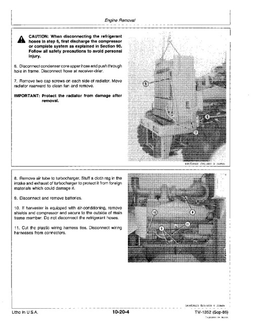 John Deere 5730 and 5830 Self Propelled Forage Harvesters Technical Manual (TM1352) John Deere 5730 and 5830 Self Propelled Forage Harvesters Technical Manual (TM1352)