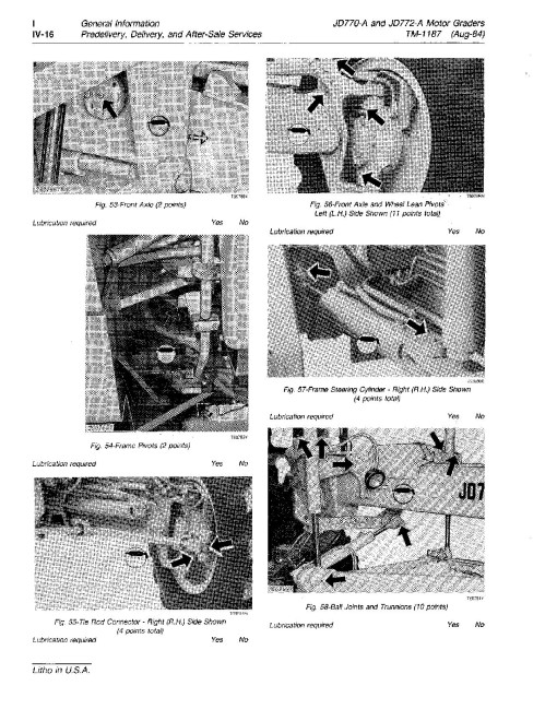 John Deere 770A, 770AH, 772A and 772AH Motor Graders Technical Manual (TM1361) John Deere 770A, 770AH, 772A and 772AH Motor Graders Technical Manual (TM1361)