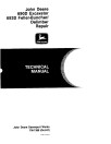 John Deere 690D Crawler Excavators, 693D Tracked Feller Bunchers and 693D Harvesters Repair Manual (TM1388)