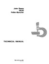 John Deere 493D Feller Bunchers Technical Manual (TM1415)