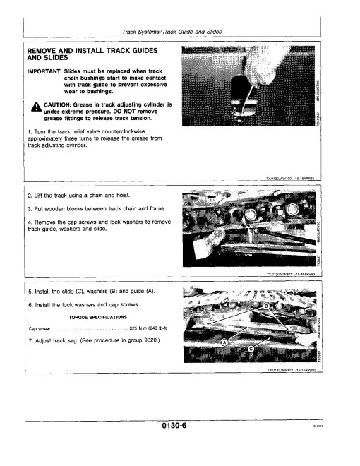 John Deere 793D Feller Bunchers Technical Manual (TM1416)