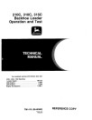 John Deere 210C, 310C and 315C Backhoe Loaders Operation and Test Manual (TM1419)