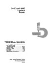 John Deere 344E and 444E Wheel Loaders Repair Manual (TM1422)