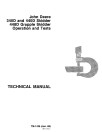 John Deere 340D, 440D Skidders and 448D Grapple Skidders Operation and Test Manual (TM1436)
