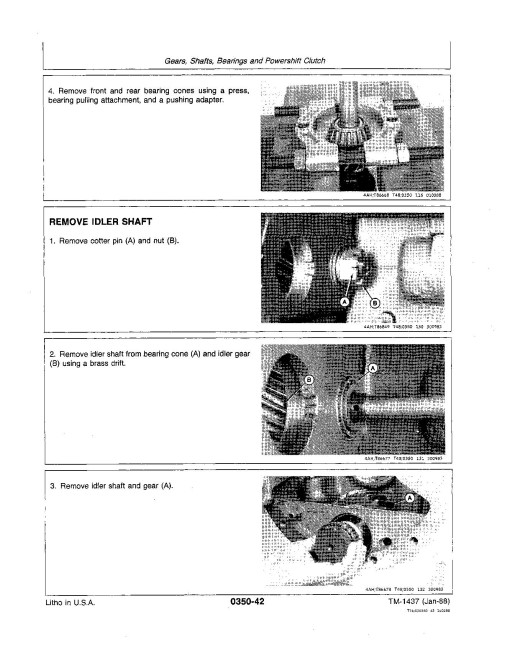 John Deere 340D, 440D Skidders and 448D Grapple Skidders Repair Manual (TM1437) John Deere 340D, 440D Skidders and 448D Grapple Skidders Repair Manual (TM1437)