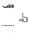 John Deere 540D Skidders and 548D Grapple Skidders Operation and Test Manual (TM1439)