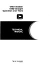 John Deere 640D Skidders and 648D Grapple Skidders Operation and Test Manual (TM1441)