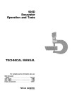 John Deere 595D Wheeled Excavators Operation and Test Manual (TM1444)