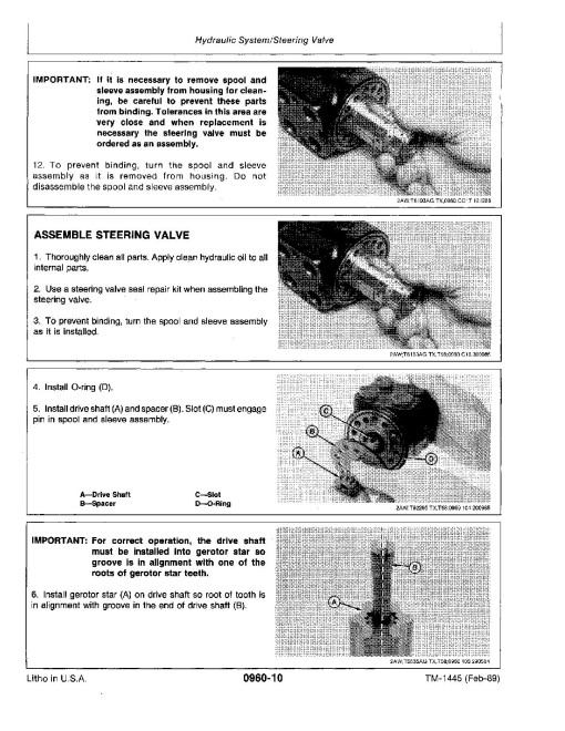 John Deere 595D Wheeled Excavators Repair Manual (TM1445) John Deere 595D Wheeled Excavators Repair Manual (TM1445)