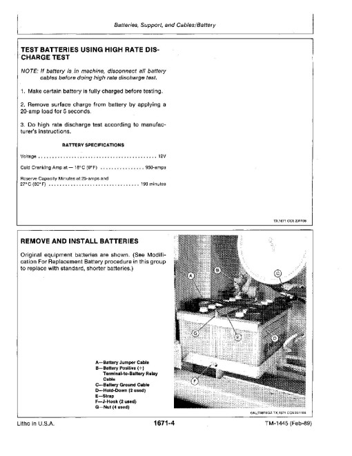 John Deere 595D Wheeled Excavators Repair Manual (TM1445) John Deere 595D Wheeled Excavators Repair Manual (TM1445)