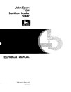 John Deere 710C Backhoe Loaders Repair Manual (TM1451)