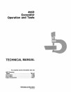 John Deere 495D Wheeled Excavators Operation and Test Manual (TM1456)