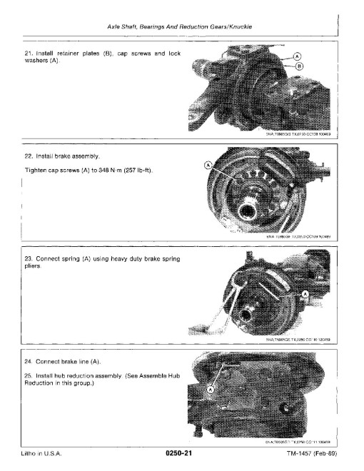 John Deere 495D Wheeled Excavators Repair Manual (TM1457) John Deere 495D Wheeled Excavators Repair Manual (TM1457)
