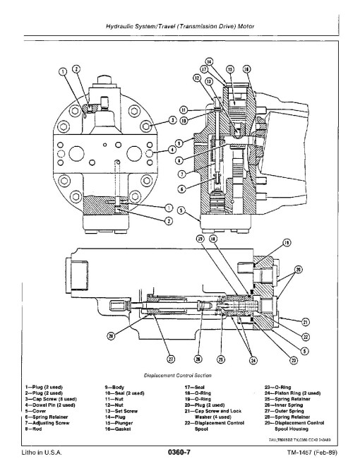 John Deere 495D Wheeled Excavators Repair Manual (TM1457) John Deere 495D Wheeled Excavators Repair Manual (TM1457)