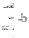 John Deere 4055, 4255 and 4455 Tractors Operation and Test Manual (tm1459)